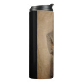 John Kennedy Portrait des Präsidenten der USA Thermosbecher (Nach links gedreht)