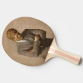 John Kennedy Portrait des Präsidenten der USA Tischtennis Schläger (Seitenansicht)