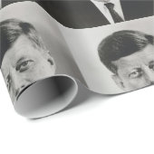 JOHN KENNEDY WRAPPING PAPIER GESCHENKPAPIER (Rolleneckpunkt)