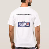 John Kerry, der wieder seinen Verstand ändert! T-Shirt (Rückseite)