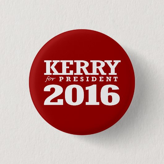 JOHN KERRY FÜR PRÄSIDENTEN BUTTON (Vorderseite)