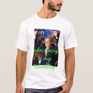 John Kerry ist mein Homeboy T-Shirt