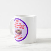 JOHN KERRY LILA OWIE KAFFEETASSE (Vorderseite Links)
