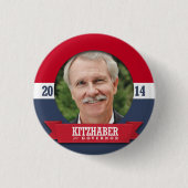 JOHN KITZHABER CAMPAIGN BUTTON (Vorderseite)