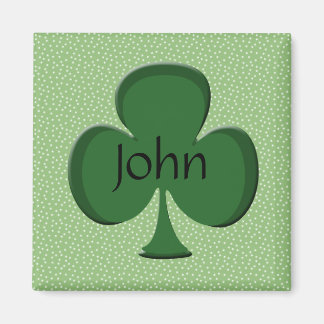 John Kleeblatt Personalisiert Magnet