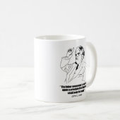 John L Lewis auf Gewerkschaft Strong hilft Schwach Kaffeetasse (VorderseiteRechts)