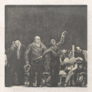 John L. Sullivan - George Bellows Glasuntersetzer