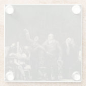 John L. Sullivan - George Bellows Glasuntersetzer (Rückseite)