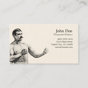 John L. Sullivan Visitenkarte