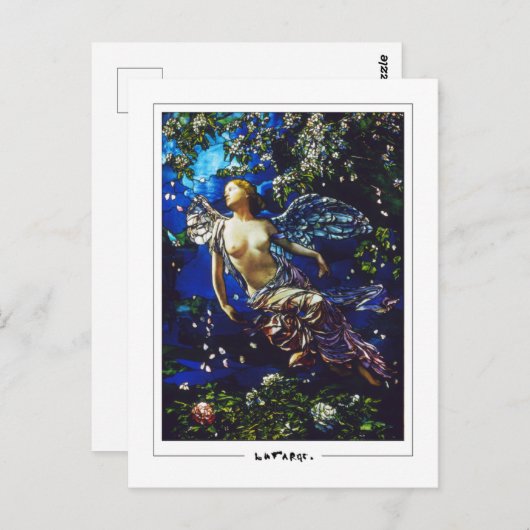 John La Farge #104 - Fine Art Postcard Postkarte (Vorne/Hinten)