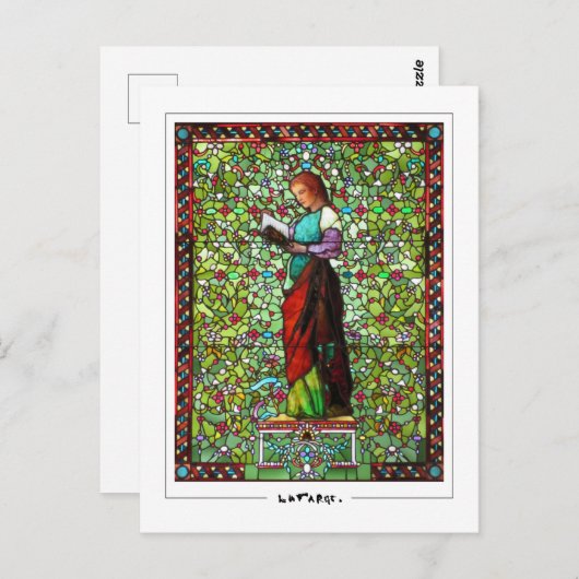 John La Farge #106 - Fine Art Postcard Postkarte (Vorne/Hinten)