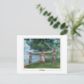 John La Farge #10 - Fine Art Postcard Postkarte (Stehend Vorderseite)