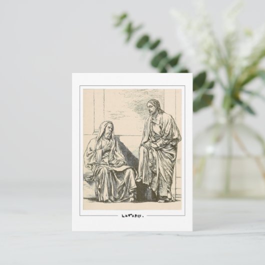 John La Farge #111 - Fine Art Postcard Postkarte (Stehend Vorderseite)