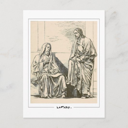 John La Farge #111 - Fine Art Postcard Postkarte (Vorderseite)