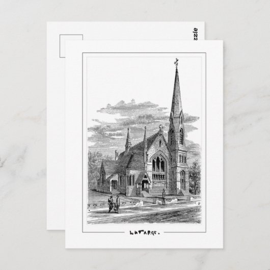 John La Farge #150 - Fine Art Postcard Postkarte (Vorne/Hinten)