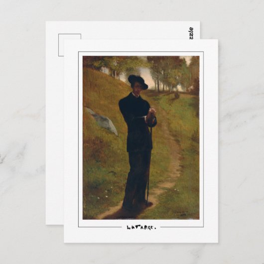 John La Farge #159 - Fine Art Postcard Postkarte (Vorne/Hinten)