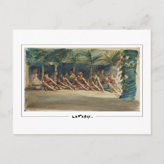 John La Farge #56 - Fine Art Postcard Postkarte (Vorderseite)