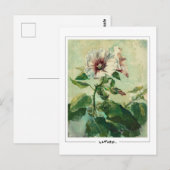John La Farge #7 - Fine Art Postcard Postkarte (Vorne/Hinten)