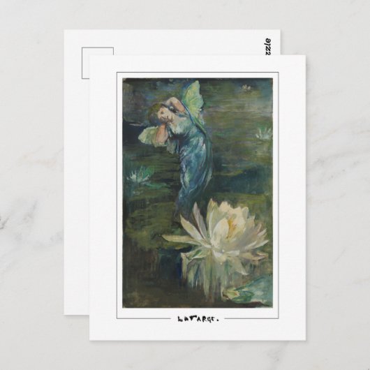 John La Farge #99 - Fine Art Postcard Postkarte (Vorne/Hinten)