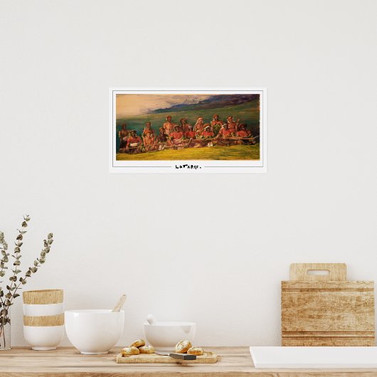 John La Farge Zedign Art Poster #152 (Küche)