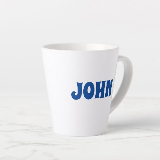 John Latte Tasse (Rechte Ecke)