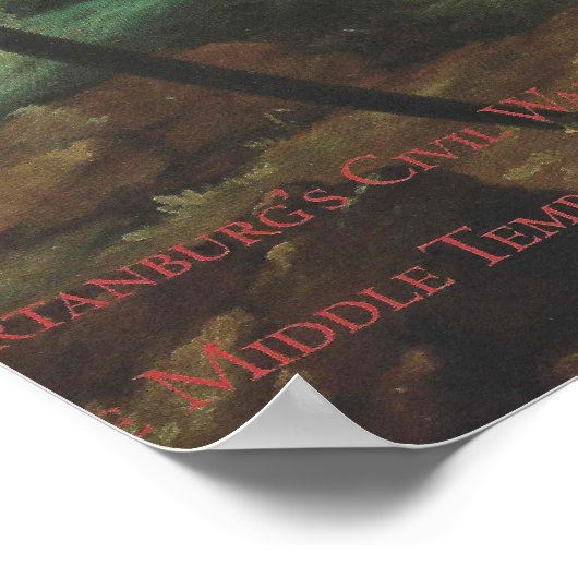 John Laurens Full-Length-Portrait Poster (Ecke)