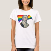 John Laurens + Gay Pride T-Shirt (Vorderseite)