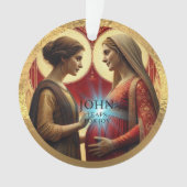 John Leaps für Joy Acrylic Ornament (Vorderseite)