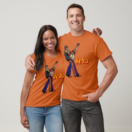 John Lennon Yellow Submarine character plays guita T-Shirt (Unisex)