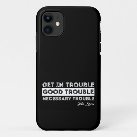 John Lewis - gutes Zitat Case-Mate iPhone Hülle (Rückseite)