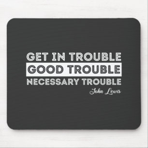 John Lewis - gutes Zitat Mousepad