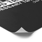 John Lewis - gutes Zitat Poster (Ecke)