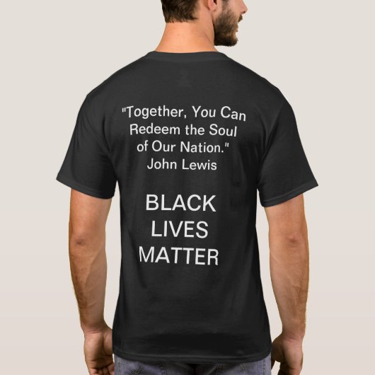 John Lewis Quotes Public T-Shirt (Rückseite)