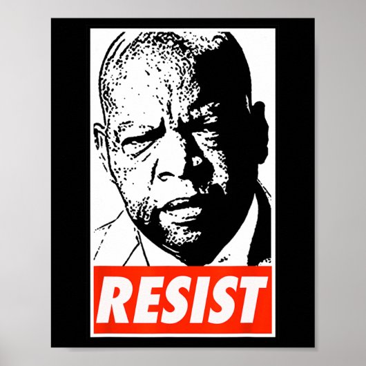 John Lewis - Resist 1 Poster (Vorne)