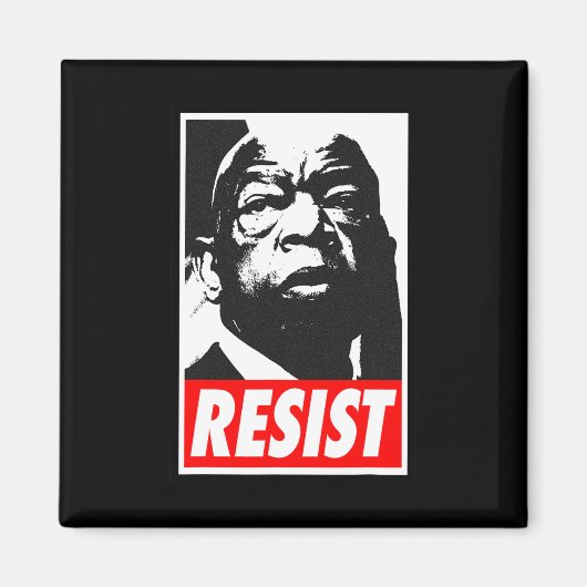 John Lewis - Resist - 2020 Magnet (Vorne)