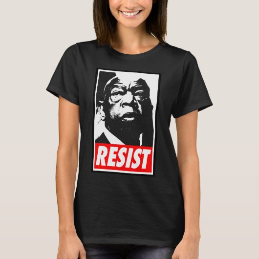 John Lewis - Resist - 2020 T-Shirt (Vorderseite)