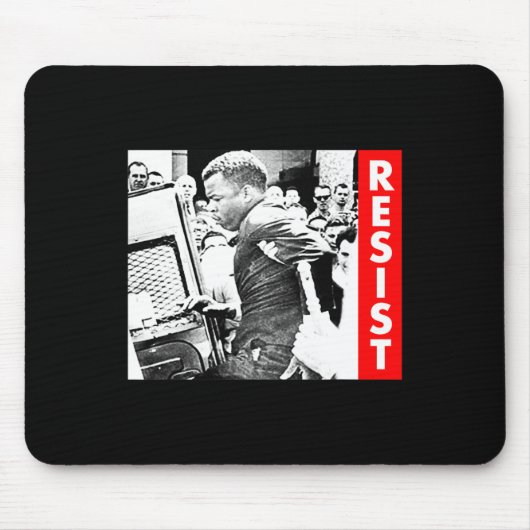 John Lewis - Resist Mousepad (Vorne)