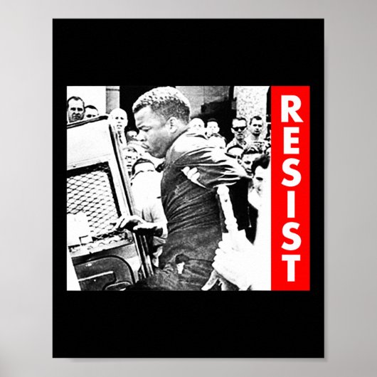 John Lewis - Resist Poster (Vorne)