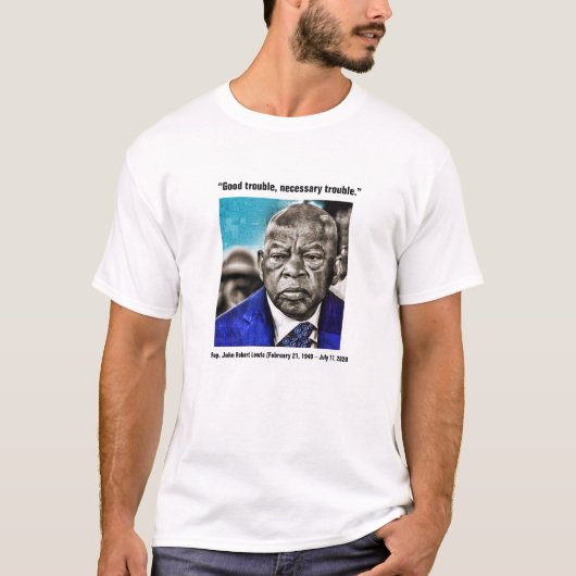 John Lewis T-Shirt (Vorderseite)