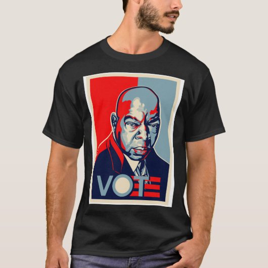 John Lewis VOTE T - Shirt (Vorderseite)