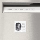 John Lewis & Zitat Schönes Porträt Magnet (In Situ (Geschirrspüler))