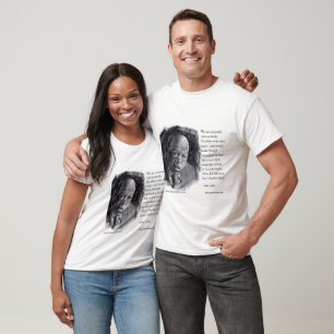 John Lewis & Zitat Schönes Porträt  T-Shirt