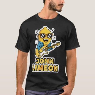 John Limeon – Citrus-Musik-Typografie-Pun-Aufkle T-Shirt
