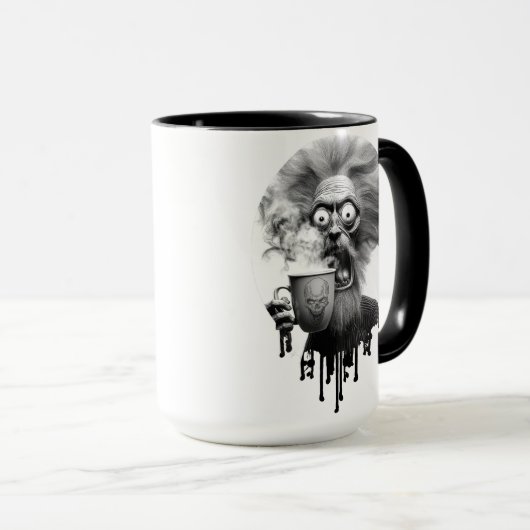 John: Liquid Brain Mornings Tasse (VorderseiteRechts)