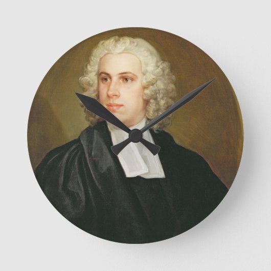 John Lloyd, Curate of St. Mildred's, Broad Street, Runde Wanduhr (Vorderseite)