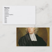 John Lloyd, Kurat von St. Mildreds, Broad Streets, Visitenkarte (Vorne/Hinten)