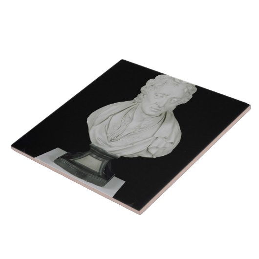 John Locke (1632-1704) (Gips) Fliese (Seite)