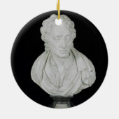 John Locke (1632-1704) (Gips) Keramik Ornament (Hinten)