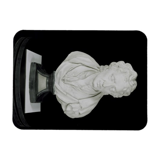 John Locke (1632-1704) (Gips) Magnet (Horizontal)