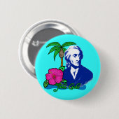 John Locke auf einer einsamen Insel Button (Vorne & Hinten)